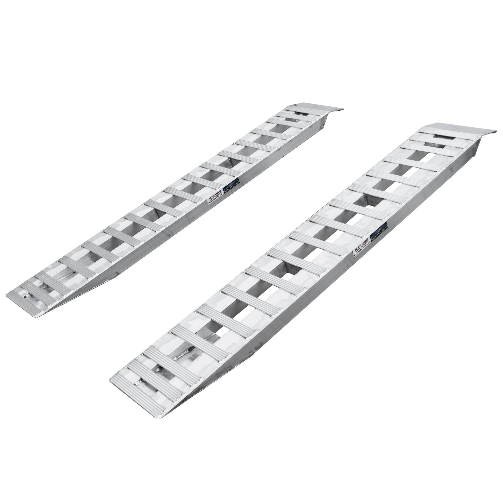 Heavy Duty Ramps 94in. Plate End Car Trailer Ramps, Aluminum, 5,000-Lb. Capacity, Model# 05-15-094-06